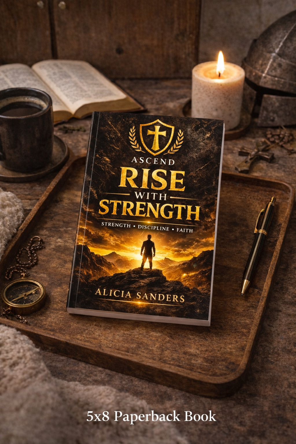 RISE WITH STRENGTH: A 30-Day Discipline & Faith Challenge for Men