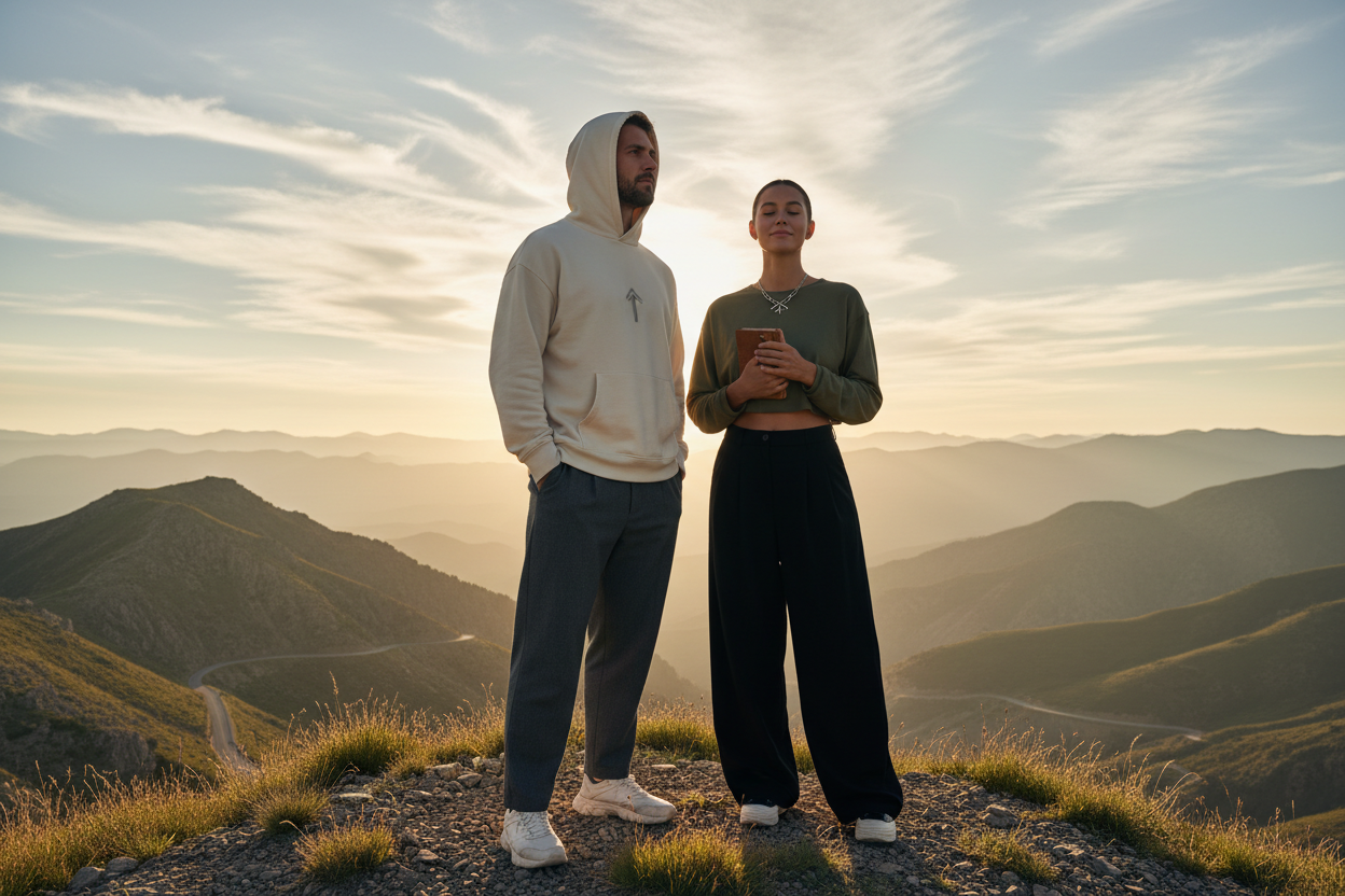 ASCEND Lifestyle Scene - Male and Female